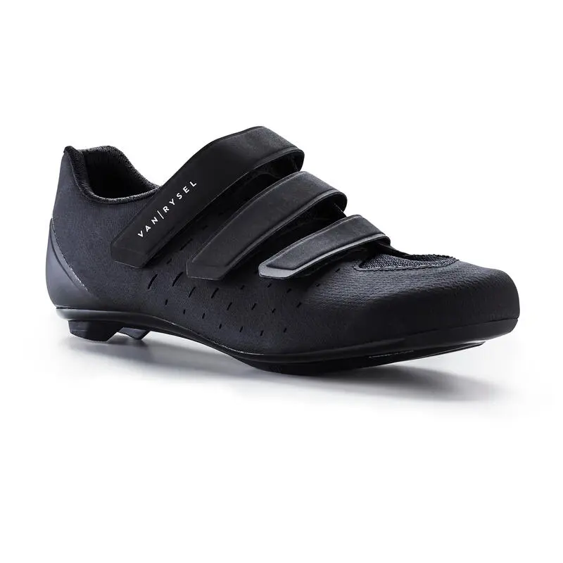 Fahrradschuhe Rennrad Road 100 Schwarz
