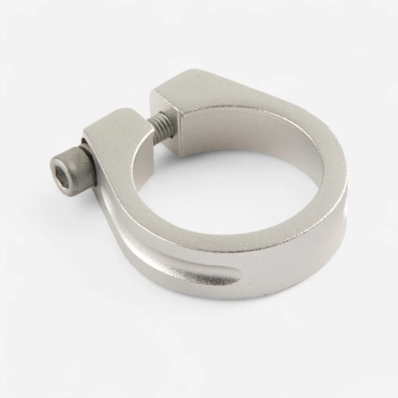 Sattelklemme Gewinde 34,9mm silber