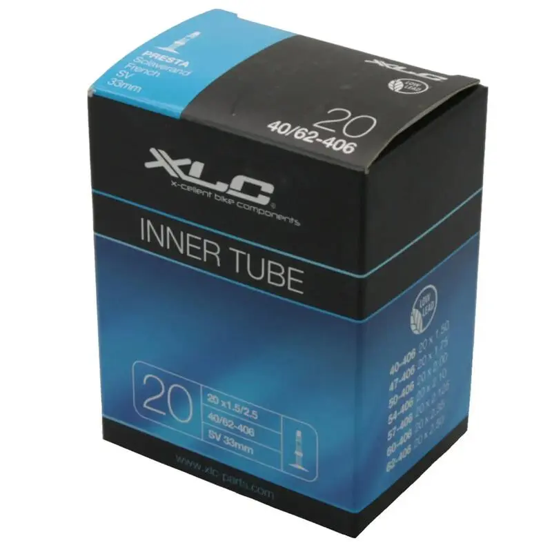 XLC Fahrradschlauch VT-S20, 20" x 1.50 - 2.50", SV 33 mm