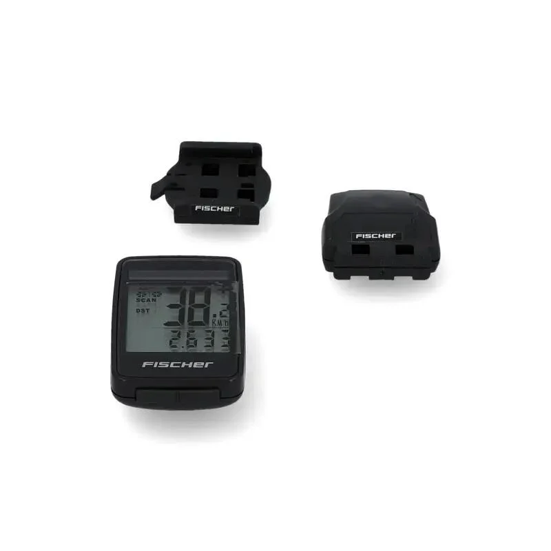 FISCHER Fahrradcomputer Funk Solar FitPlus - 27 Funktionen