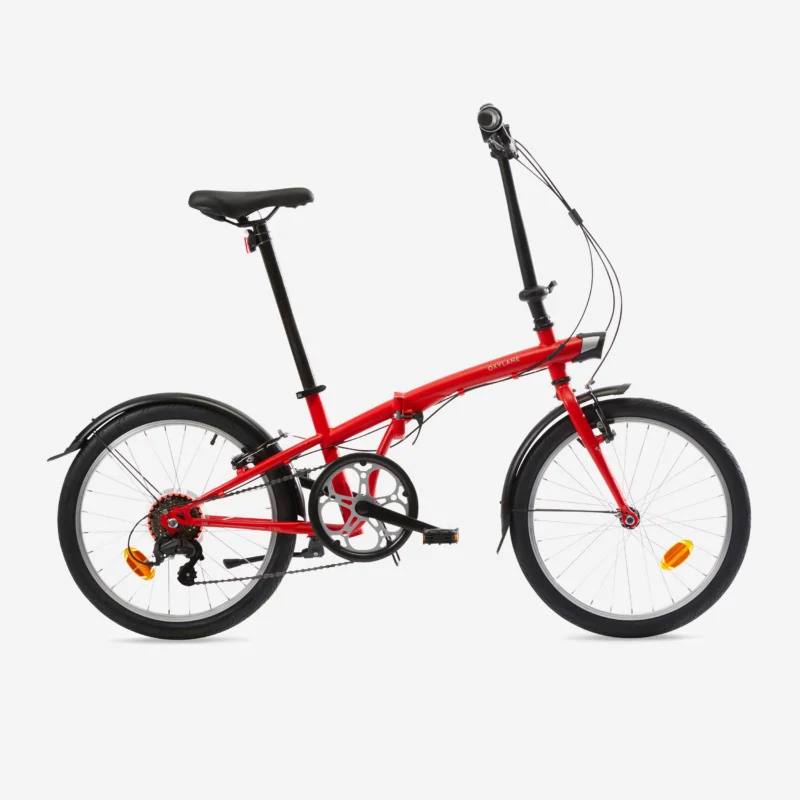 Faltrad Klapprad 20 Zoll Fold 120 rot