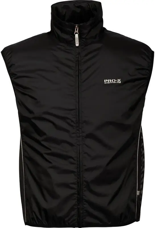 Unisex Funktionsweste BIKE VEST SCHWARZ