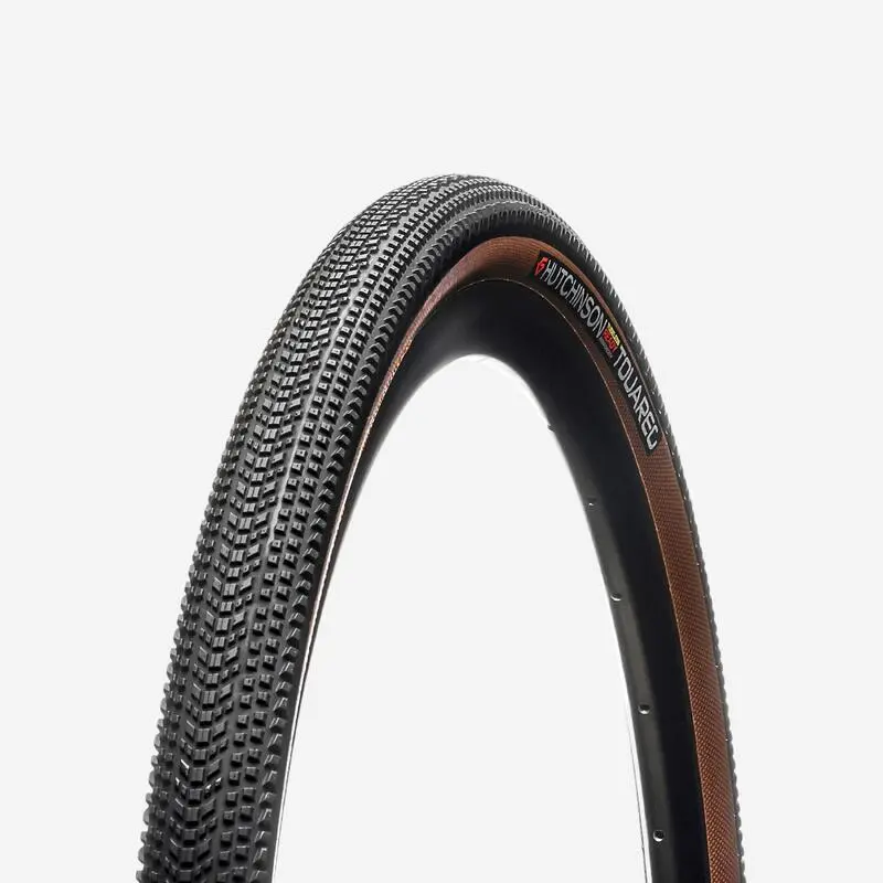 Faltreifen Gravel Hutchinson Touareg Hardskin TLR Tanwall 700×40 bronze