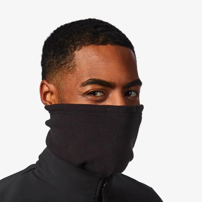 Fahrrad Schlauchtuch Fleece 100 schwarz
