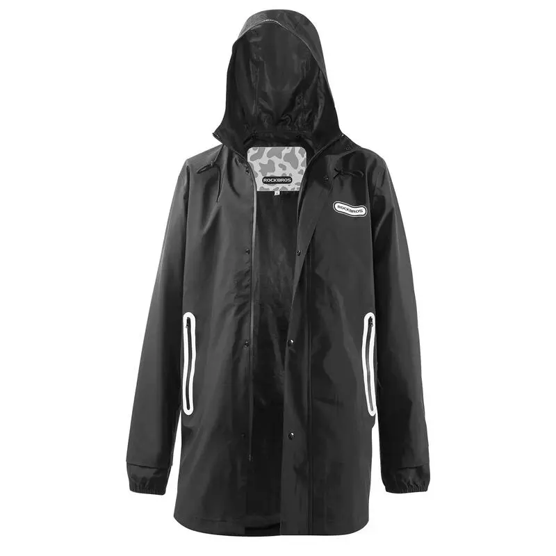 ROCKBROS Regenmantel Regenjacke Wasserdicht Winddicht Damen Herren