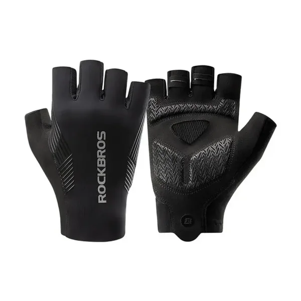 Rockbros Fahrradhandschuhe Frühling/Sommer/Herbst, kurze Finger