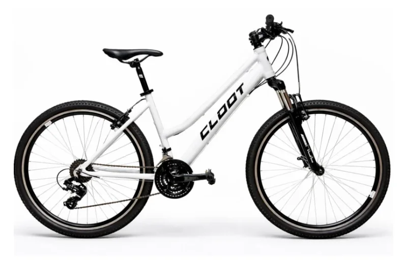 Mountainbike CLOOT TRAIL 6.0 26" Weiß 9-12 Jahre