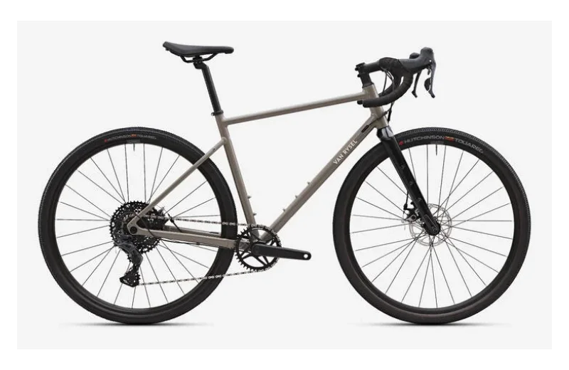 Gravelbike GRVL AF Microshift Sword 1x10 Braun