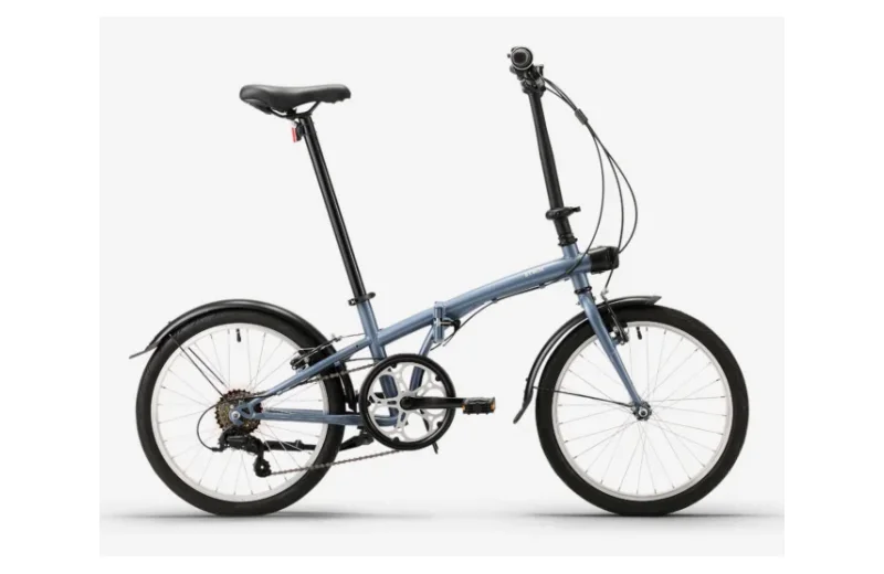 Faltrad Klapprad 20 Zoll Fold 120 grau