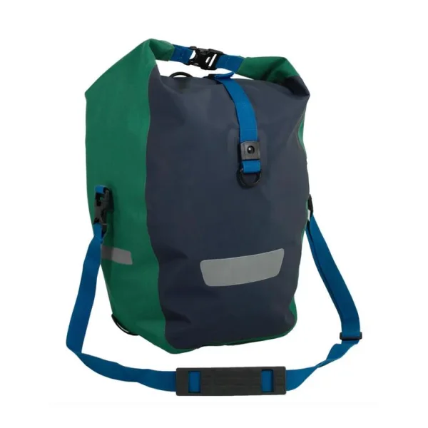 Gepäckträger Tasche Dunkel Grün Wasserdicht RollTop Fahrradtasche
