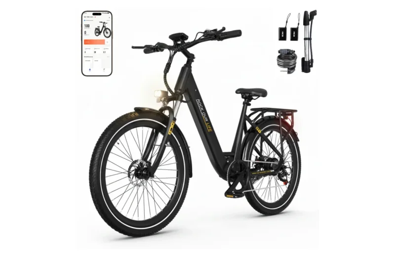 E-Bike City Trekking G6 27,5 Zoll Tiefeinsteiger Drehmomentsensor APP 120km