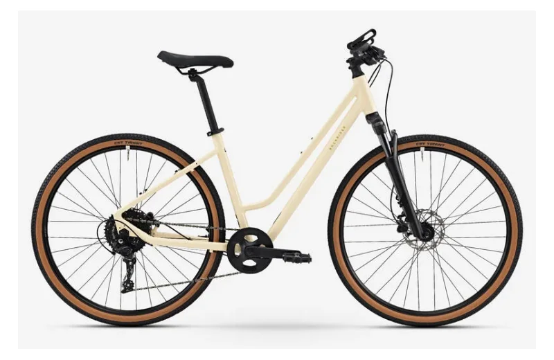 Trekkingrad 28 Zoll Rockrider ACTV 500 LF gelb