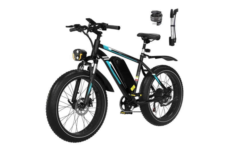 E-Bike Mountainbike 26 x 4,0 Zoll Fatbike, E-MTB Elektrofahrrad, 720Wh