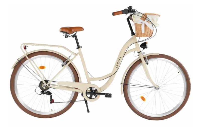 City Bike 28 Zoll Davi Emma 18 Zoll Shimano 7 Gänge 160-185 cm Mit Korb
