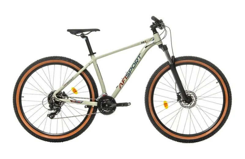 Fahrrad MTB Afisport M3 2025 - 29 Zoll, L, Grau