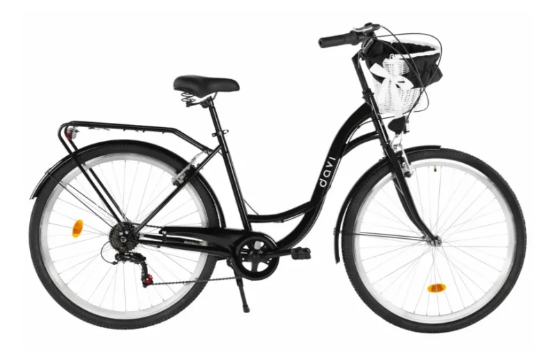 City Bike 28 Zoll Davi Emma 18 Zoll Shimano 7 Gänge 160-185 cm Mit Korb