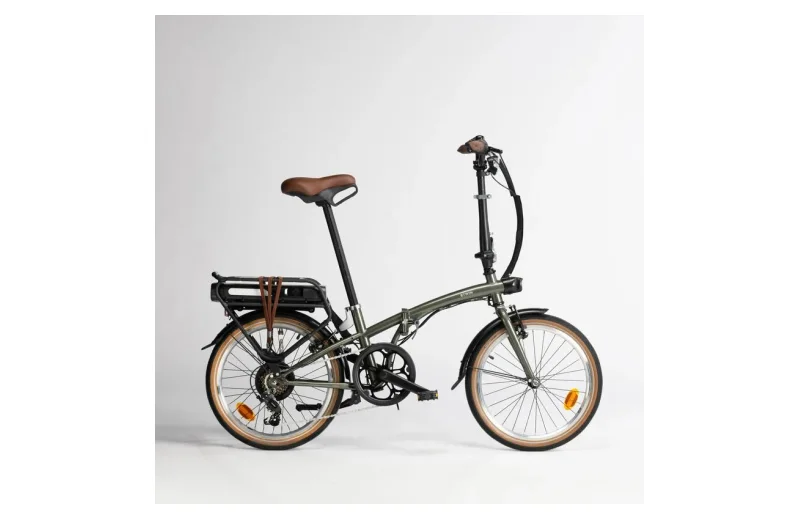 E-Bike Faltrad Klapprad 20 Zoll E-Fold 500 khaki