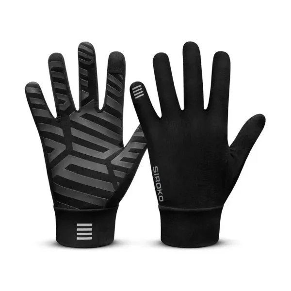 Men & Women Cycling gloves Nuremberg Black