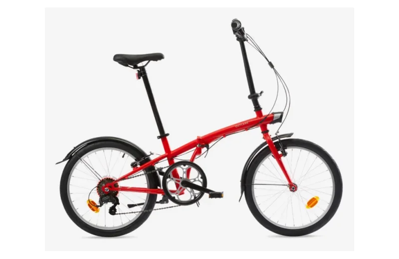 Faltrad Klapprad 20 Zoll Fold 120 rot