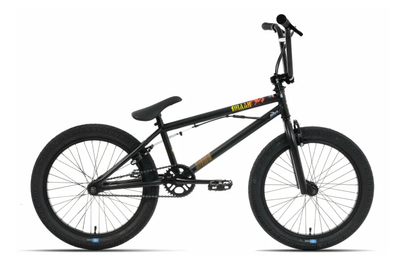 SIBMX Draak - 20 Zoll 1K BMX - matt schwarz