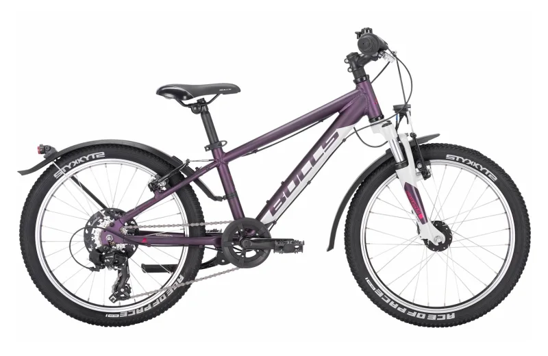 BULLS Tokee Street 20 7-spd outer - 20 Zoll 7K Diamant - dark purple matt
