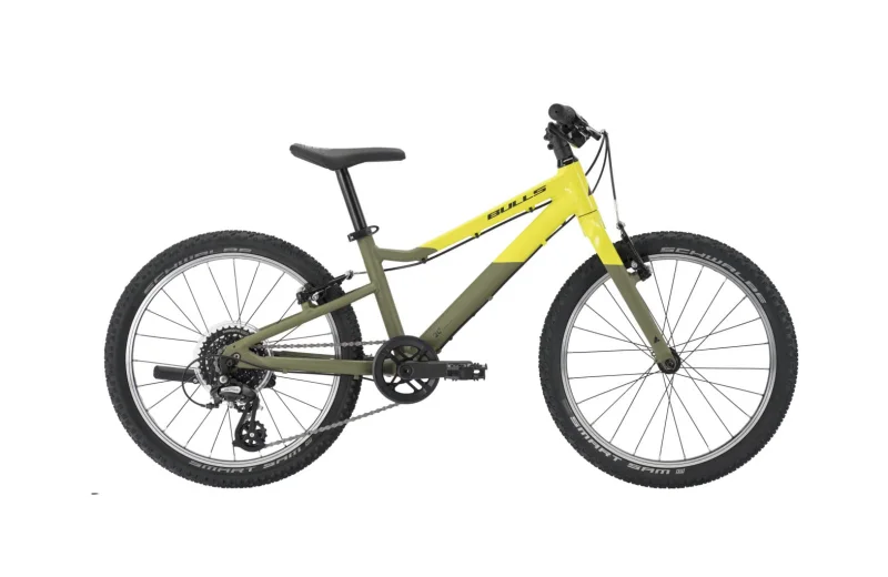 Bulls Tokee Lite 20 - 20 Zoll 8K-RT Diamant - heavy meadow green-matt/lemon green