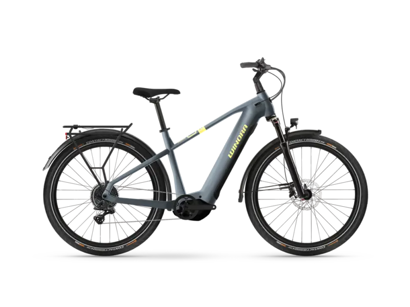 Winora Yucatan X10 High | Trekking E-Bike | 27,5" | 720Wh Yamaha PW-S2 | stahlblau Größe: 40 cm