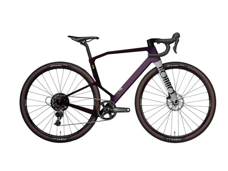 Rondo Ruut CF 2 Plus | Gravelbike | 28" | aubergine / silber Größe: 53 cm