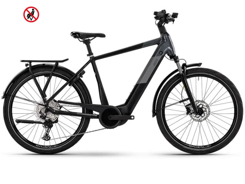 Green’s Dorset F750N High | Trekking E-Bike | 27,5" | 750Wh Bosch CX | anthracite Größe: 49 cm