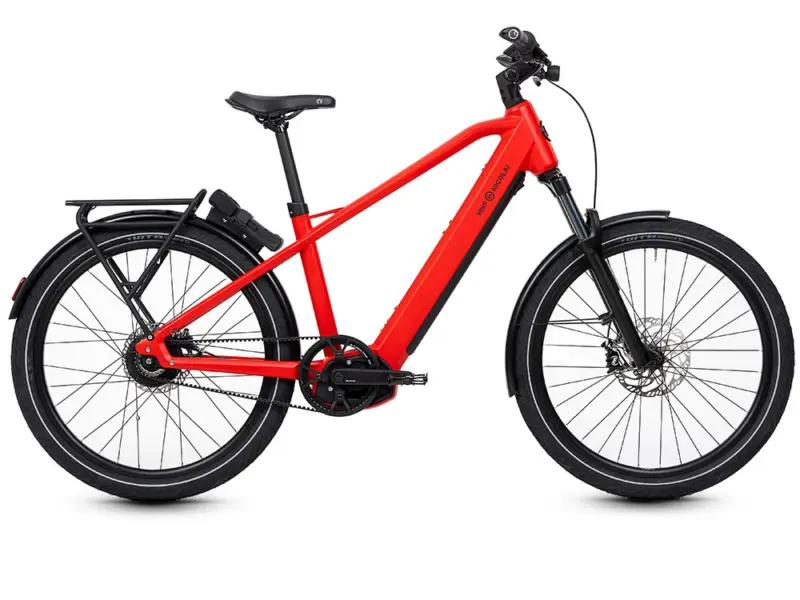 HNF Nicolai XD4 All-Terrain | E-Mountainbike | 27,5" | 750Wh Bosch CX | rot Größe: 45 cm