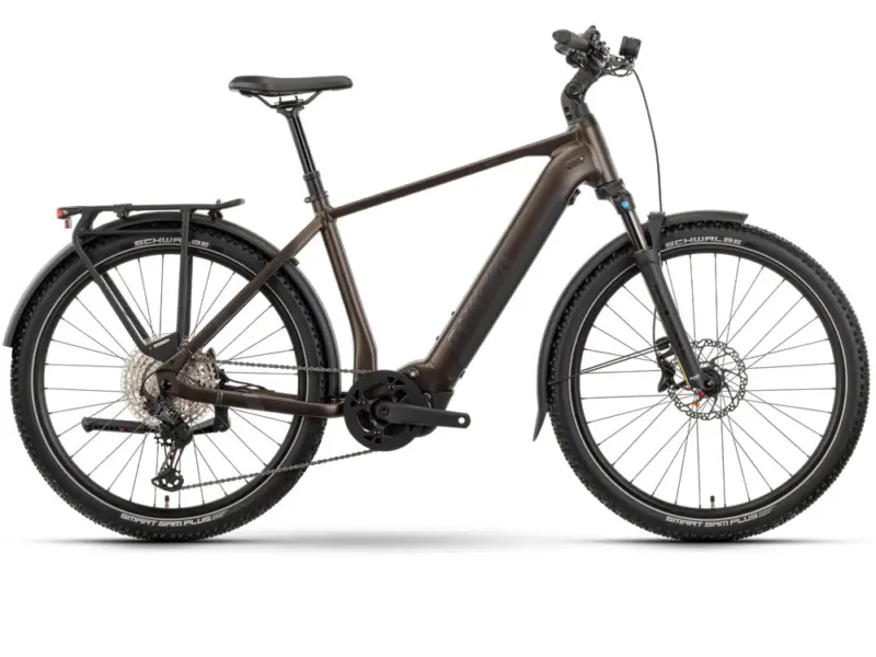 Raymon Tourray Ultra High | Trekking E-Bike | 27.5" | 800Wh Yamaha PW-X3 | brown Größe: 52 cm