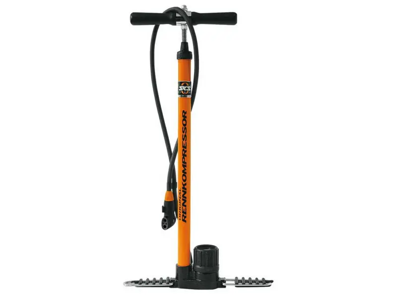 SKS Rennkompressor Standpumpe (Multi-Valve | DV / AV / SV | orange)