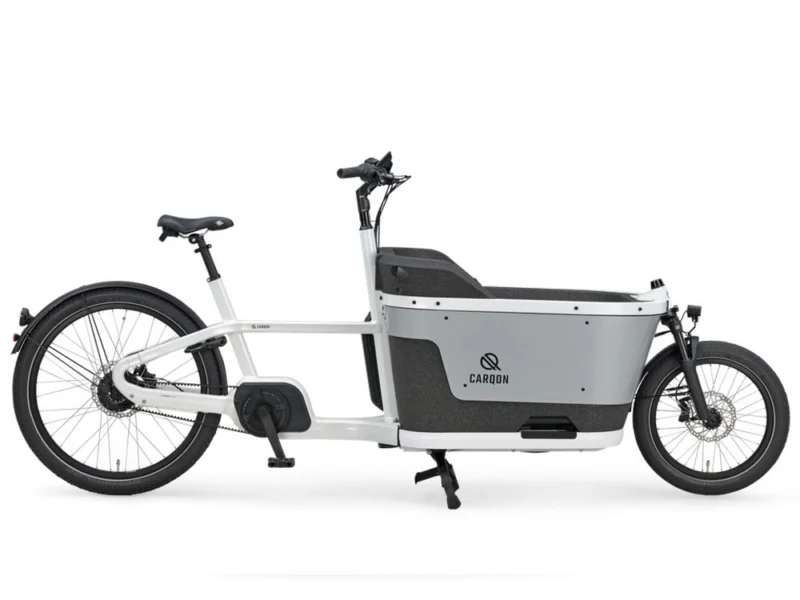 Carqon Cruise Smart E2 | E-Lastenrad | 20/27,5" | 800Wh Bosch CX Cargo Line | weiß Größe: Einheitsgröße