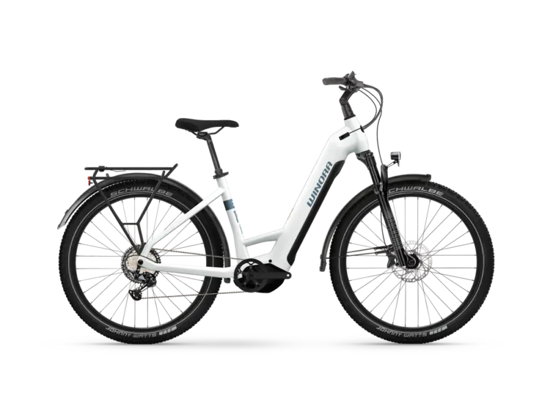 Winora Yucatan X12 Pro Low | Trekking E-Bike | 27,5" | 720Wh Yamaha PW-X3 | rauchweiß Größe: 50 cm