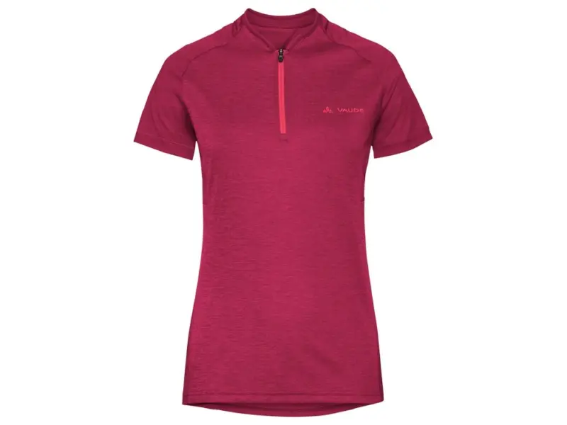 Vaude Tamaro III Fahrradtrikot Damen (rot / dunkelrot) Größe:36