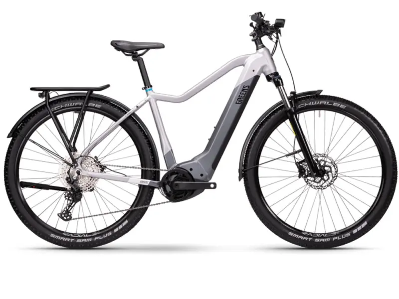 Green’s Corwen F750N-Small 40cm - High | Trekking E-Bike | 29" | 750Wh Bosch CX | light grey matt Größe: 40 cm