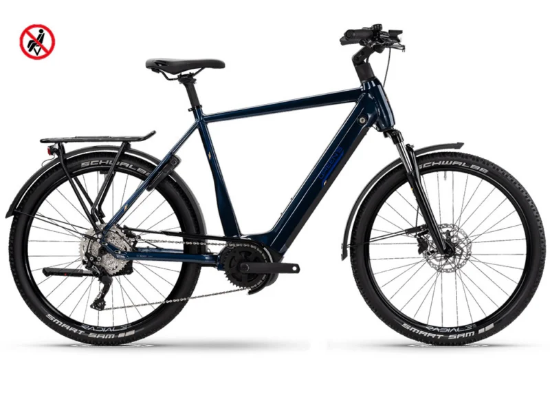 Green’s Richmond F625 High | Trekking E-Bike | 27,5" | 625Wh Bosch | dark blue Größe: 49 cm