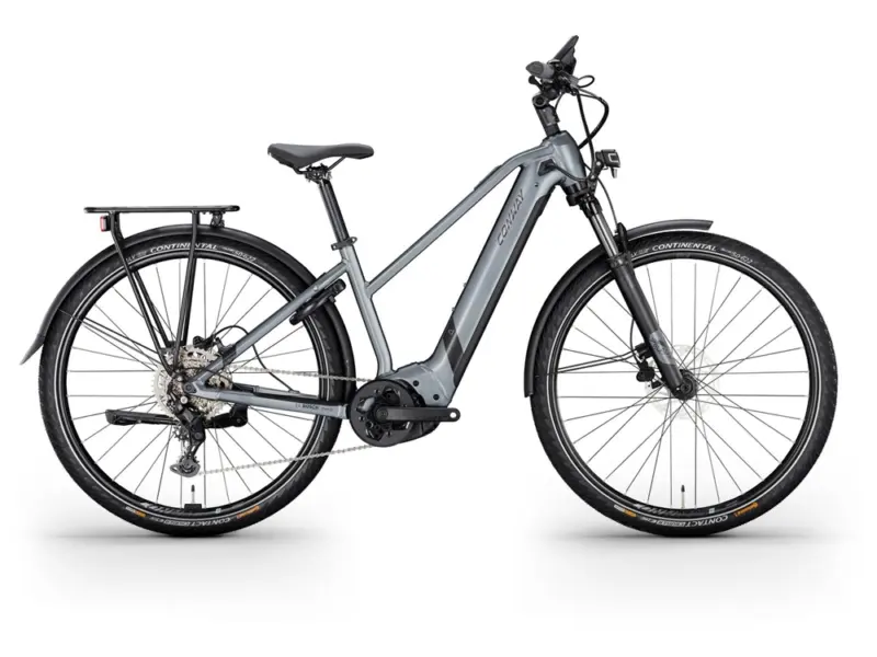 Conway Cairon T 3.0 750 SE Mid | Trekking E-Bike | 28" | 750Wh | Bosch CX | shadowgrey metallic matt / black metallic matt Größe: 49 cm