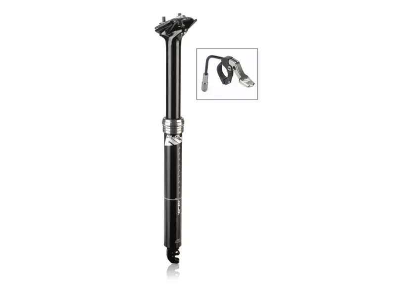 XLC SP-T11 All MTN Teleskopsattelstütze (ø31,6mm | 370mm | schwarz | ICR | Hub 100mm)
