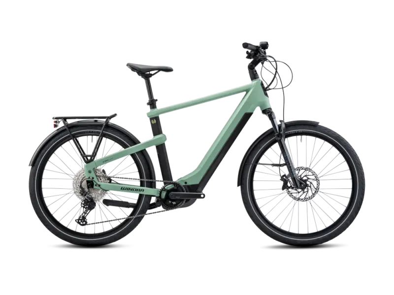 Winora Yakun 12 High | Trekking E-Bike | 27,5" | 750Wh Bosch CX | defender Größe: 50 cm
