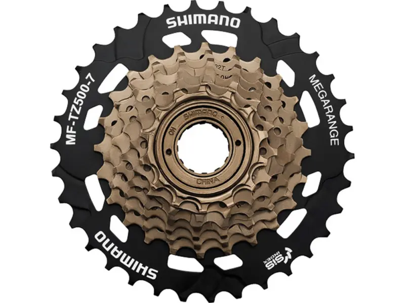 Shimano MFTZ500 Freilauf-Einschraubritzel (7-fach | 14-16-18-20-22-24-34 Zähne)