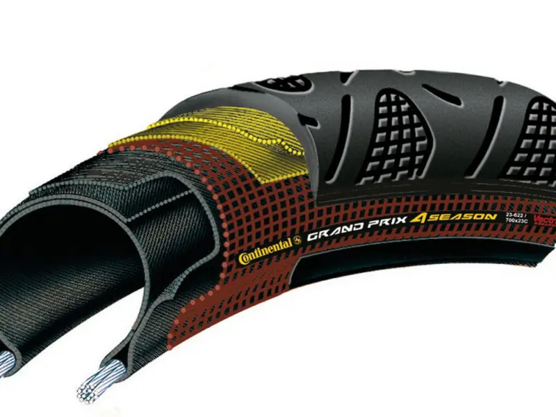 Continental Grand Prix 4-Season Faltreifen (28" | 700x28C | 28-622 | Dura Skin)