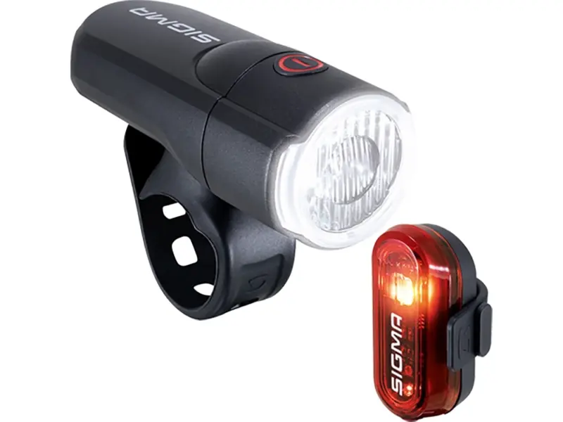 Sigma Aura 30 + Curve Leuchtenset (schwarz / rot)