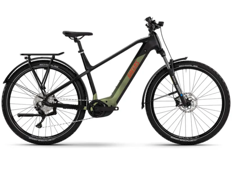 Green’s Watford F625N High | Trekking E-Bike | 29" | 625Wh Bosch CX | black matt Größe: 40 cm
