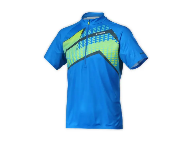 Ziener Cilian Fahrradtrikot Herren (blau) Größe:46