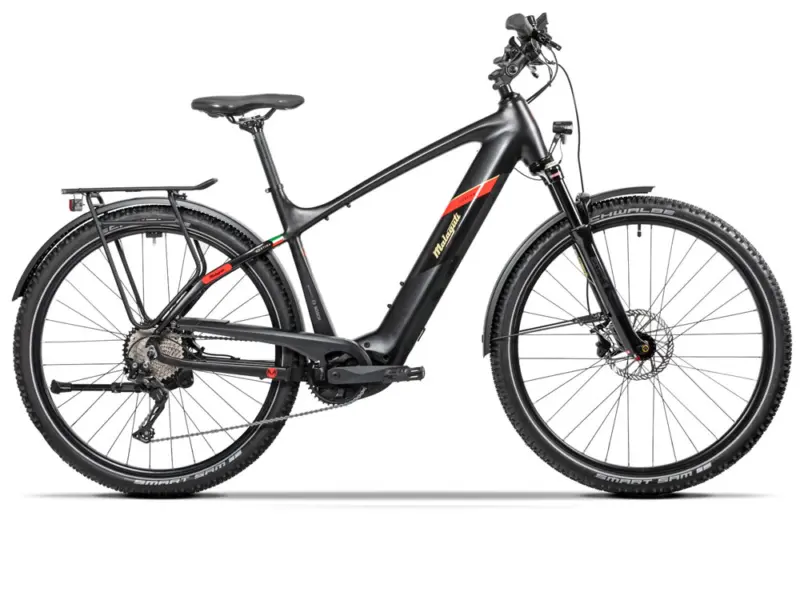 Malaguti Cortina TR 5.2 High | Trekking E-Bike | 29" | 750Wh Bosch CX | schwarz / rot Größe: 44 cm