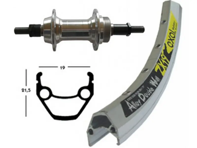 Bike Parts Hinterlaufrad (26" | 1,75" | Alunabe | Starr)