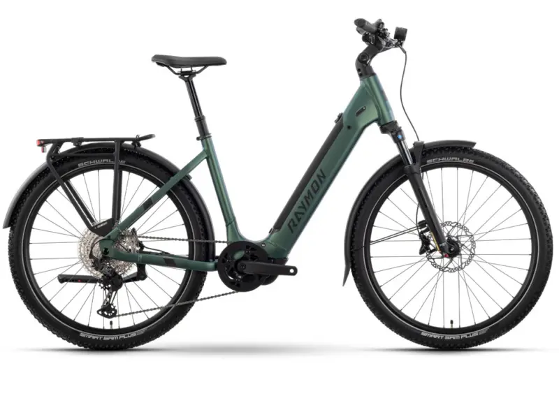 Raymon Tourray Ultra Low | Trekking E-Bike | 27.5" | 800Wh Yamaha PW-X3 | sunlight magic / chrome Größe: 53 cm