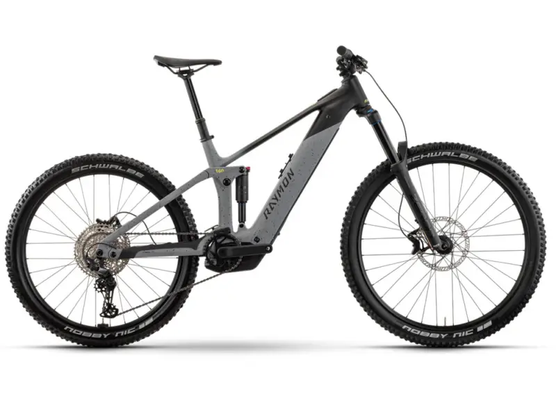 Raymon Vamok Pure | E-MTB Fully | 29/27,5" | 800Wh Bosch Performance CX | grau / schwarz Größe: 40 cm