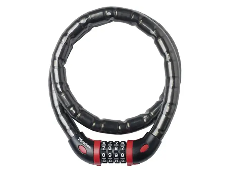 Master Lock 8226 Kabelschloss (1.000 mm | 18 mm | dunkelgrau | mit Halter)